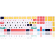 Funda protectora de silicona ultrafina de tamaño completo para teclado inalámbrico Bluetooth numérico para iMac Magic Keyboard con teclado