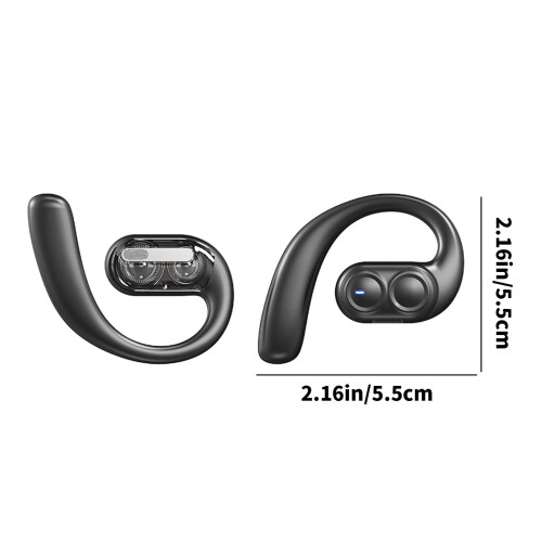 Ακουστικά RXIRUCGD, Ασύρματα Bluetooth5.4 Στερεοφωνικά, Κλήση HD, Κατευθυντικός ήχος, 2