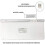 Tastiera e mouse wireless compatibili con Apple iMac, Windows o Android (wireless 2.4G) 5