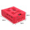 Θήκη ABS για Raspberry Pi5, Χώρος για Ενεργή Ψύξη & Ασπίδα X1003PCIe σε M2NVMe, Απλό Αφαιρούμενο 2
