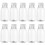 Eease10 transparante melkfles, plastic sapcontainer met deksel, 350 ml 1