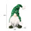 Mojoyce 10cm x 30cm Kerstkabouter, groen 3