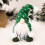 Mojoyce 10cm x 30cm Kerstkabouter, groen 2