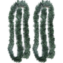 2 st julgirlang hängande girlang julfestdekoration julgransgirlang