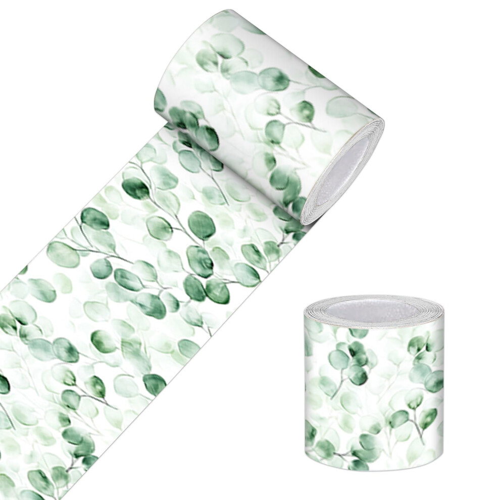 Peel And Stick Botanical Wallpaper Border Pvc Removable Wall Decor For Kitchen Bathroom Bedroom 9044945936056