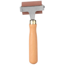 5cm Rubber Brayer Printing Roller with Ergonomic Easy Grip for Precise Ink and Paint Application