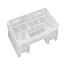 Battery Case Cover AA/AAA Clear Box Holder Plastic Hard Storage Housekeeping & Organizers