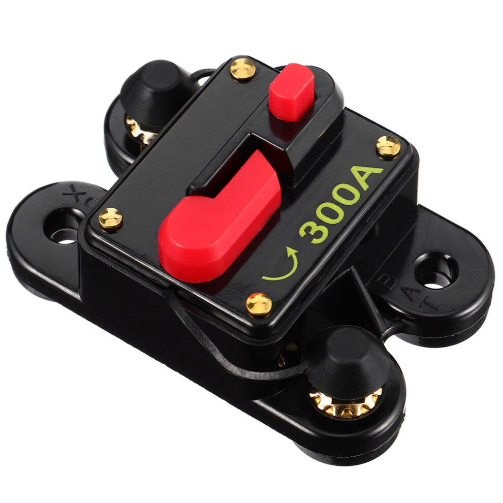 1Pc Car Resettable Circuit Breaker Audio Self-Recovery Fuse Holder Power Supply 9418476352393