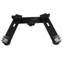 Supporto a doppia slitta per fotocamera, video, doppio supporto per flash a velocità doppia, supporto per fotocamere DSLR, macro