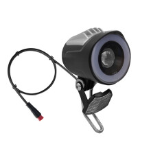 Faro LED para bicicleta eléctrica, luz delantera, foco para bicicleta eléctrica, 6-48 V, universal