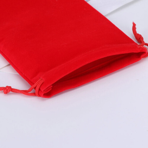 Flannel Drawstring Pocket Jewelry Small Cloth Bag Drawstring Storage Bag 1