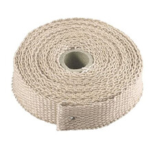 Exhaust Heat Wrap 5m Brown Temp Resistant Motorcycle and Car Exhaust Pipe Heat Shield Tape