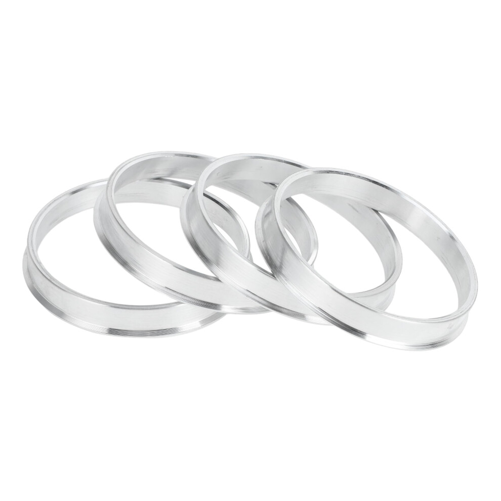 60.1Mm To 65.1Mm Aluminum Alloy Hub Centric Rings For Precise Hub Alignment And Vibration Reduction, 4 Pcs 9365369216969