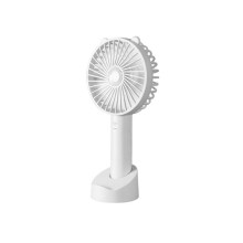 Portable USB Fan Rechargeable Mini Silent 3Speed Cooling for Outdoor Travel