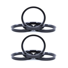 73.1mm to 66.9mm Hub Centric Rings for Chevy GMC Cadillac Buick Pontiac, Durable Nylon, Smooth Ride