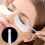 200 Pcs Disposable Micro Applicator Brushes for Eyelash Extensions, Precision Long Tip Microswabs, Light Purple 4