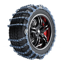 Snow Chains for Cars 155/65R13 Alloy Steel Anti‑Skid Winter Traction Universal Fit for Sedans SUVs