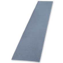 Collections Etc Extra Long Skid-Resistant Floor Hallway Kitchen Runner Rug, Blue, 20" X 120"