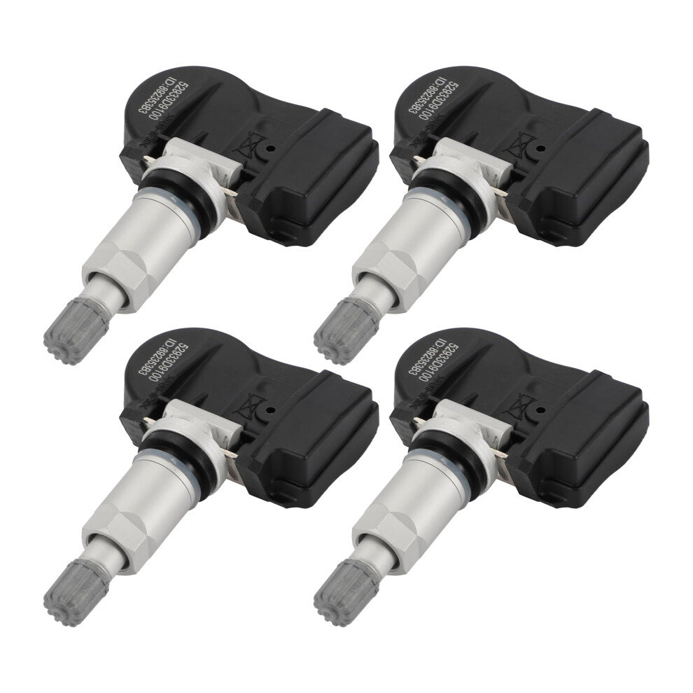 4Pcs 52933D9100 Tpms Sensor For Kia Sportage Cadenza 20172020 Realtime Pressure Monitoring 9164114870865