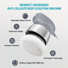 ProSlim Body Sculptor Massager - 6 Pads, Adjustable Speed, Rechargeable & Portable for Toning Abs, Waist, Legs, Arms, Buttocks