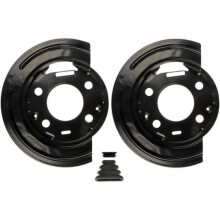 Rear Brake Dust Shields Set of 2 for Chevy Tahoe GMC Yukon Cadillac Escalade Suburban 1500 2500 Steel