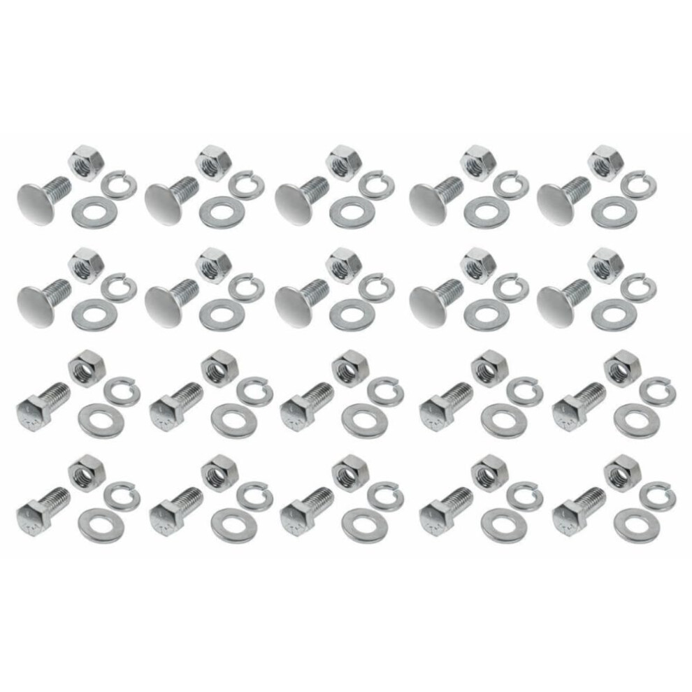 Classic Car Bumper Bolt Kit Chrome Hardware Set For Buick Chevy Pontiac Oldsmobile Gm Models 9164114871107