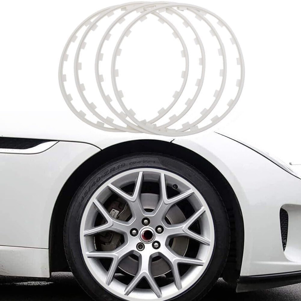20 Inch Wheel Rim Protector Ring, Antiscratch Nylon Guard For Cars, Curb Damage Prevention 4Pcs 9070919159343