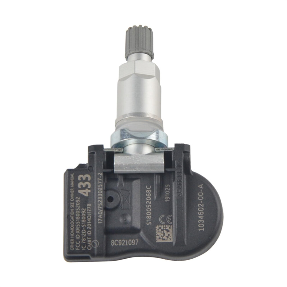 1Pcs Tpms Sensor Oe 103460200A Realtime Tire Pressure Monitoring For Cars Durable Reliable Performance 9365369220225