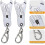 Thread Size Gauge Keychain Metric Imperial Tool 6