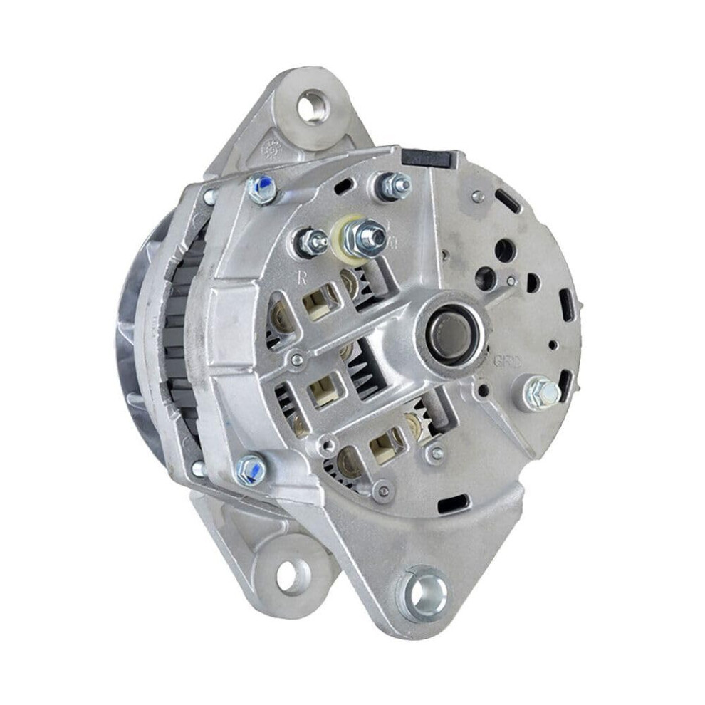 24V 70 Amp Excavator Alternator J180 Mount External Fan 1 Wire Internal Regulator 9099447224804