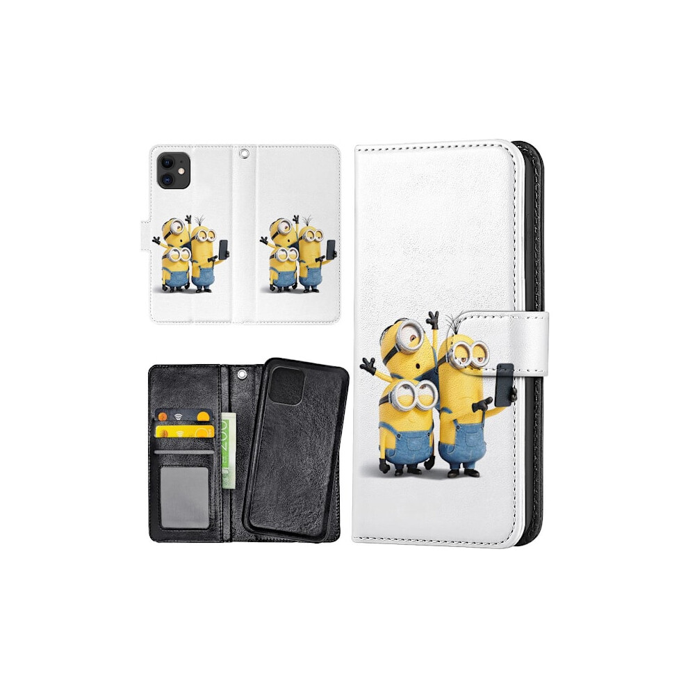Compatible With Iphone 11 - Wallet Case/Case Minions 9138057696035