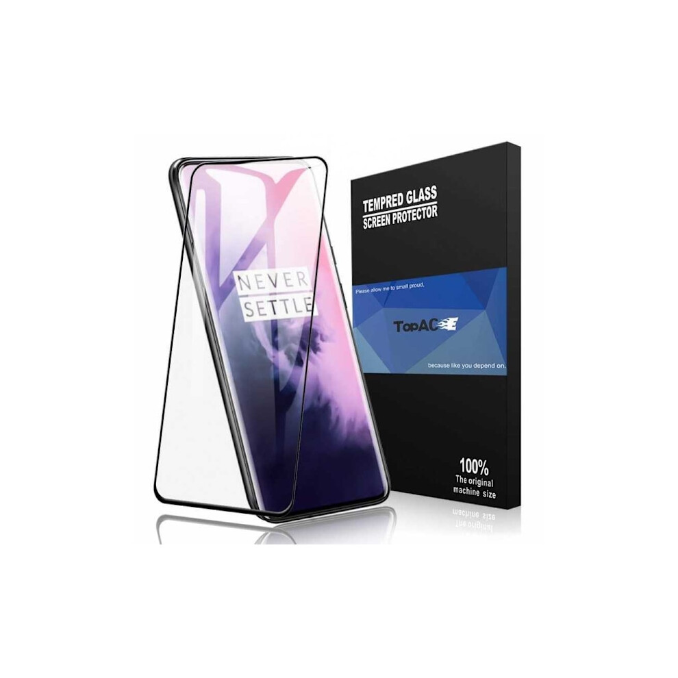 Compatible With Oneplus 7T Pro Tempered Glass 3D 0.26Mm 9H Fullframe Transparent 9138057695755