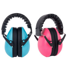 2PCS Anti-Noise Ear Noise Protection Hearing Protection and Noise Cancelling Reduction Ear , Pink & Blue