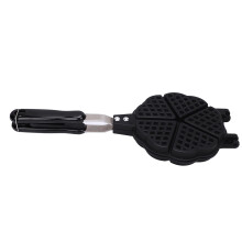 Heart Shaped Waffle Maker Nonstick Mini Mold for Quick Cooking in Kitchen or College Dorm