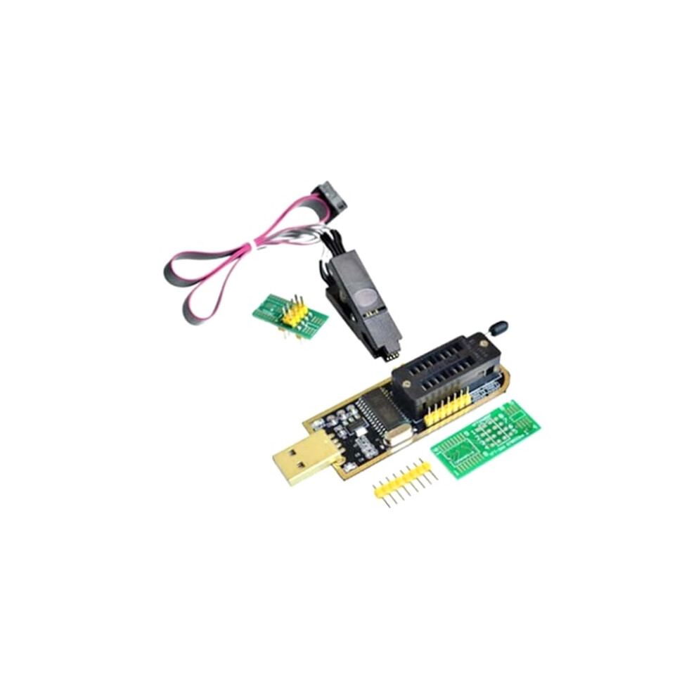 Ch341a 24 25 Series Eeprom Flash Bios Usb Programmer Module + Soic8 Sop8 Test Clip For Eeprom 93Cxx 9138057699470