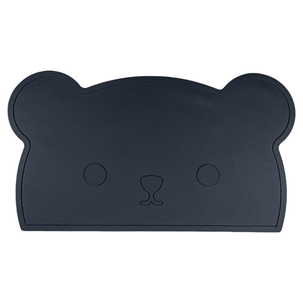 Silicone Placemat for Kids NonSlip Reusable Table Mat with Raised Edge Easy Clean Food Grade