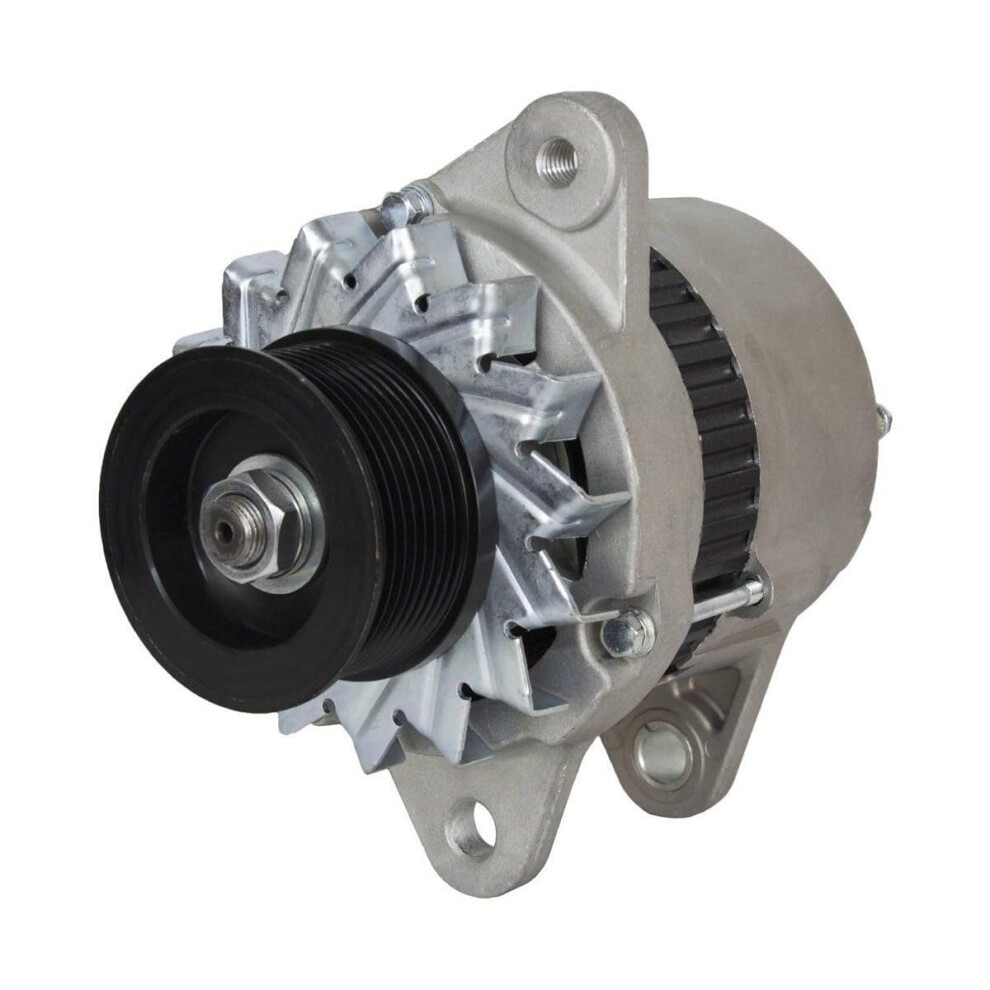 Alternator 30 Amp With Internal Regulator For Crawler Dozer D31a37px 24V Serpentine Pulley 9365369593312