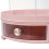 Living And Home Tabletop Rotating Cosmetic Storage Organiser, Pink 5