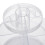 Living And Home Tabletop Rotating Cosmetic Storage Organiser, White 4