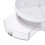 Living And Home Tabletop Rotating Cosmetic Storage Organiser, White 5