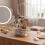 Living And Home Clear Tabletop Cosmetic Storage Organiser 3