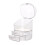 Living And Home Clear Tabletop Cosmetic Storage Organiser 5