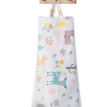 Nursing Cover for Breastfeeding with Breathable Cotton Mesh, Adjustable Full Coverage Baby Car Seat Canopy Forest Magic
