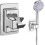 Adjustable Wall Mounted Shower Head Holder SelfAdhesive Bracket for Handheld Bathroom Use 2