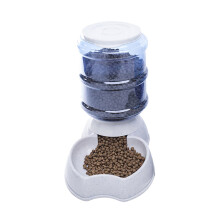HEVIRGO 3.8L Pet Automatic Feeder Auto Water Feeder, Dog Cat Drinking Bowl Large Capacity Water Food Holder
