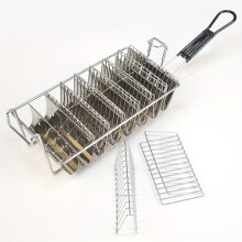 1 Set Of Taco Basket, 8 Compartments, Taco Frying Basket