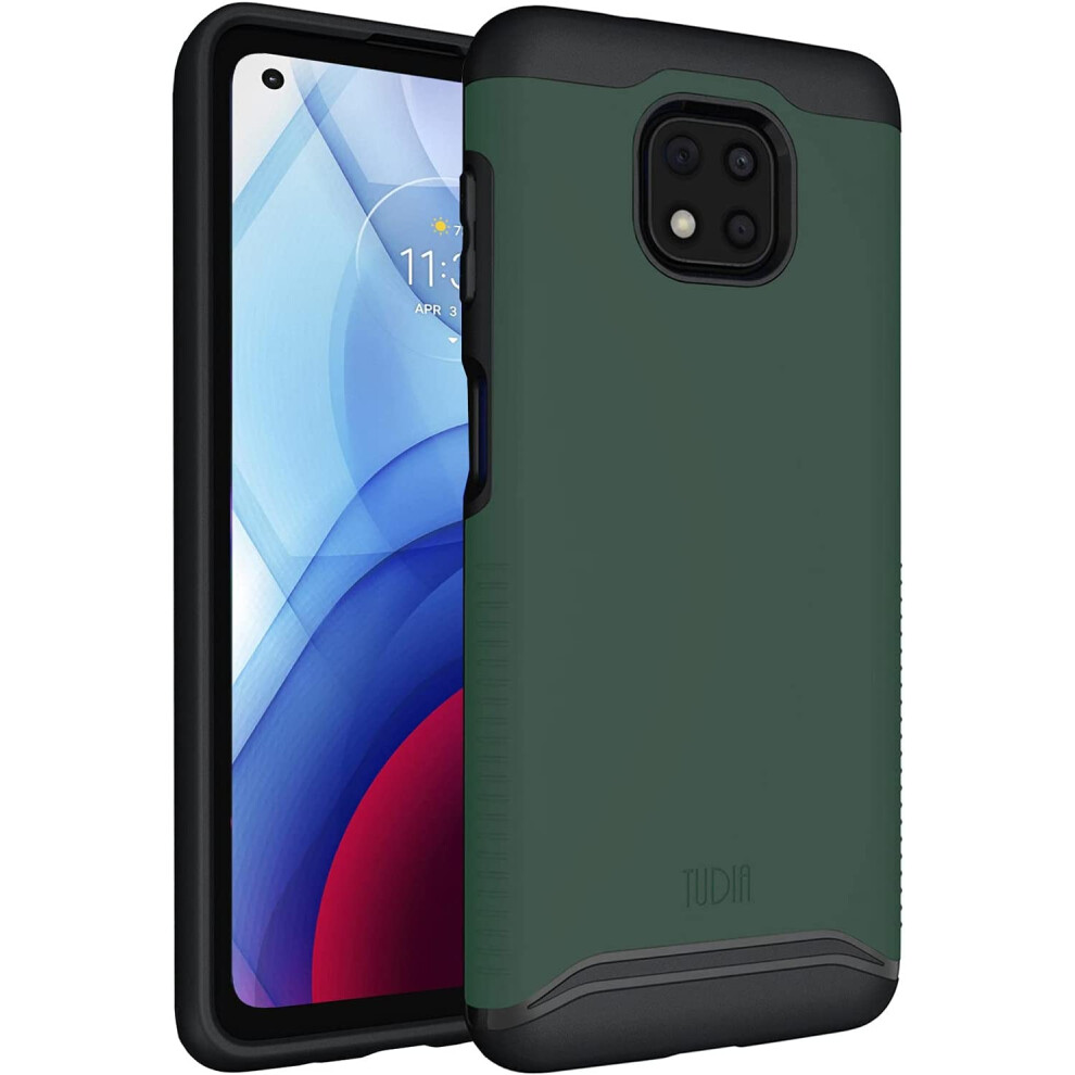 Dualshield Designed For Motorola Moto G Power 2021 Case, [Merge] Shockproof Dual Layer Military Grade Drop 9138057702156