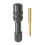 Bicycle front fork rear bladder style gas extension conversion nozzle Black 3