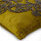 Μαξιλαροθήκη Chartreuse 18x18 ιντσών, Βελούδινη τετράγωνη μαξιλαροθήκη, χάντρες Damask σε 2