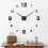 1 Set Wall Mount Clock Silent Wall Clock Acrylic Wall Clock Modern DIY Wall Clock without Battery 5